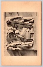 Tragedie Hamlet Act III Scene 4 Monument Folger Shakespeare Library WA Postcard picture