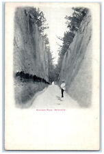 c1905 Man Taking Photo Khyber Pass Bermuda Unposted Vintage Postcard picture