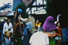 c1960s-70s Disneyland~Main Street USA~Big Bad Wolf~Dopey~Vintage OOAK 35mm Slide picture