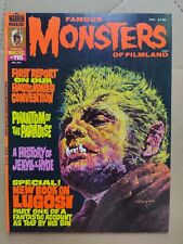 VINTAGE 1975 #115 FAMOUS MONSTERS OF FILMLAND MAGAZINE WEREWOLF Nice FN/VF picture