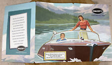 Vintage Hagerty Classic Boat Insurance Tri Fold Brochure Traverse City Michigan picture