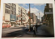 1958 South Salina Street Syracuse New York Stores  Bus Nice Color 8x10 Photo picture