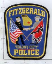 Georgia - Fitzgerald GA Police Dept Patch v1 picture