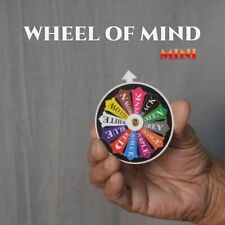 Wheel of Mind Mini Gimmick Mind Reading Prediction Envelope Forcing Magic Trick picture