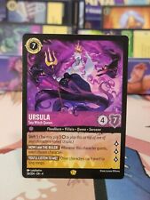 Disney LORCANA URSULA'S RESTURN Ursula Sea Witch Queen 58/204 NEAR MINT Non Foil picture