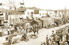 1935 Ekalaka Street Fair, Ekalaka, Montana Old Photo 11