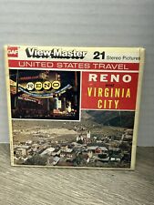 View-Master Reno and Virginia City Nevada 3 Reel Packet A157 Vintage 1978 GAF picture