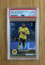 2020-21 Topps Now UCL JUDE BELLINGHAM Rookie Card RC #2 #002 PSA 10 picture