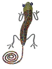 Vintage Beadworx by Grassroots 16” Long Gecko Lizard Figurine picture