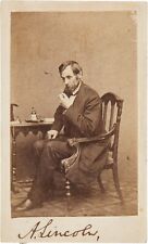 1861 PRESIDENT ABRAHAM LINCOLN ABE SIGNED SIGNATURE 8.5X11 PHOTO PICTURE REPRINT picture