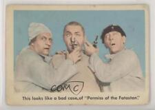 1959 Fleer The 3 Stooges This Looks like a Bad Case of Permiss Fatastan #82 0s4 picture