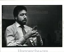 1987 Press Photo Dennis Castiglione, Head of Carpenter Reserve - cva07035 picture