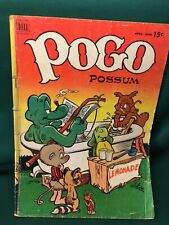 Pogo Possum #9 by Walt Kelly Dell Comics April-June 1952 - Color Comic Book picture