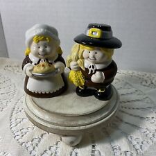 Vintage Papel Freelance Pilgrim Salt And Pepper Shakers With Stoppers picture