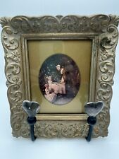 Vintage Ornate Gold Framed Victorian Era Style Wall Decor picture