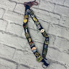 Lot 22 VTG State And More Lapel Pins With Lanyard.  90s And Early 2000s. picture