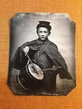 Civil War Drummer By 1865 Historical tintype C1239RP picture