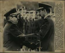 1975 Press Photo Brigadier General Jorge Rafael Videla commander in Argentina picture
