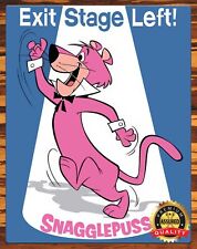 Snagglepuss - Exit Stage Left - Cartoon - Rare - Metal Sign 11 x 14 picture