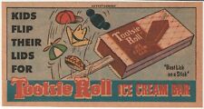 Original 1961 Comic Book Print Ad for Tootsie Roll Ice Cream Bar picture