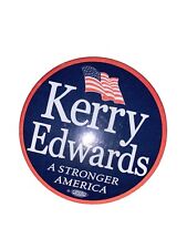 VIntage John Kerry Edwards Presidential Election Campaign Pin Button Badge picture