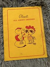 Foster Farms 1960's Almost All About Chicken Vintage Booklet picture