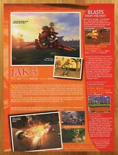 2004 Jak & Daxter 3 PS2 Vintage Print Ad/Poster Authentic Video Game Promo Art picture