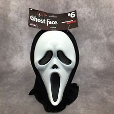 Scream Ghost Face Mask Fun World 'Ghost Face Lives' Plastic Mask 2023 picture