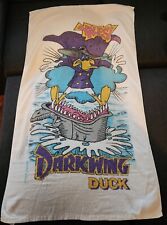 Rare Vintage 90s Darkwing Duck Franco Beach Towel 49