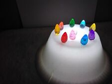 50 ASST MEDIUM TWIST BULBS for Ceramic Christmas Tree ***10 COLORS*** picture