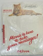Vintage 1980 Star-Kist Foods Morris the Cat 9-Lives Message Board Romance picture