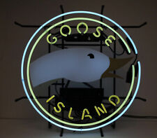 New Goose Island Ipa Neon Sign 18x18 Lamp Beer Bar Wall Decor picture