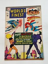 World's Finest Comics 166 Batman Superman Joker DC Comics Silver Age 1967 picture