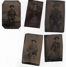 Lot of 5 Tintypes picture