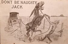 1911 Humorous Postcard ~ Dont Be Naughty 