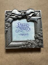 Precious Moments Mini Pewter Photo Picture Frame 3