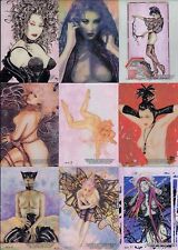 CLEARLY OLIVIA 1997 COMIC IMAGES COMPLETE BASE CARD SET OF 90 FA picture