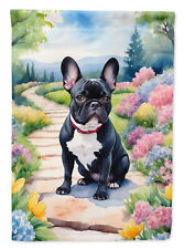 French Bulldog Spring Path Flag Canvas House Size DAC6628CHF picture