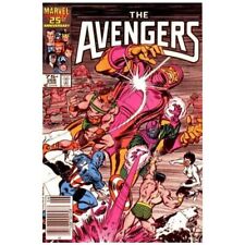 Avengers (1963 series) #268 Newsstand in VF minus condition. Marvel comics [k/ picture