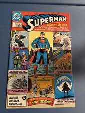 Superman #423 Comic Book - DC Comics  The Historic Last Issue picture