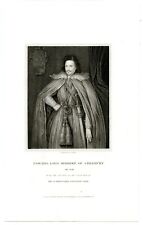 EDWARD LORD HERBERT OF CHERBURY, English Member Parliament, 1828 Engraving 8167 picture
