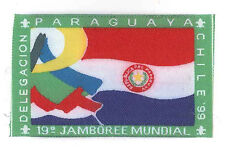 1999 World Scout Jamboree PARAGUAY SCOUTS Contingent Patch picture