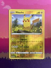 Pokemon Card Pikachu Evolving Skies Reverse Holo 049/203 Near Mint  picture