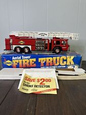 Vintage 1995 Sunoco Aerial Tower Fire Truck Collectors Edition New picture