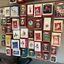 Hallmark Keepsake Ornament LOT  Of 40 With Boxes picture