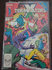 Marvel Comics X-Terminators #3 December 1988 Jon Bagdanove Cover picture