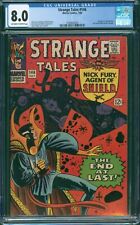 STRANGE TALES #146 CGC 8.0 VF 1st ETERNITY COVER & A.I.M. STAN LEE MARVEL 1966 picture