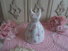 RACHEL  ASHWELL SIMPLY SHABBY CHIC TARGET PINK PORCELAIN ROSE DRESS NIGHT LIGHT picture