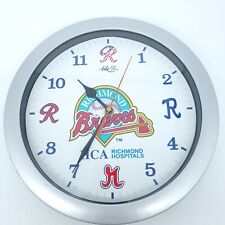 Vintage Richmond Braves Clock 90s Working picture