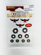 Lemax 2021 Garland And Wreaths General Products #04802 Spruce Up Fences Building picture
